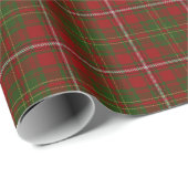 Schottischer Clan heuen Tartan Geschenkpapier (Rolleneckpunkt)