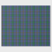 Schottischer Clan hoffen schottischen Tartan Geschenkpapier (Flach)