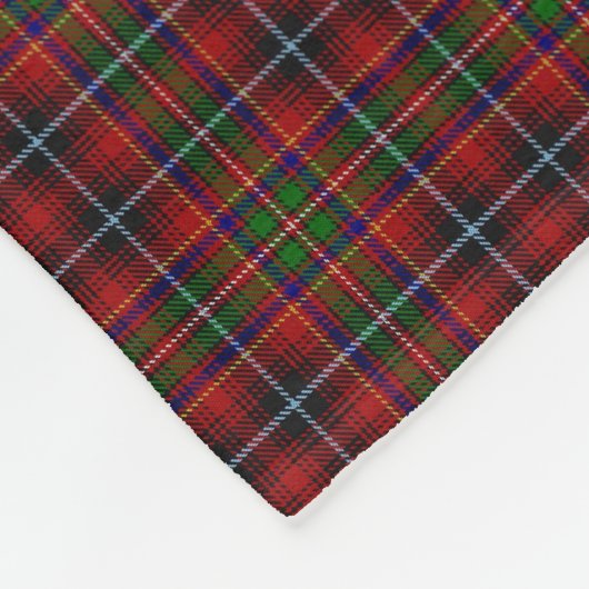 Schottischer Clan Innes KlassikerTartan Fleecedecke (Ecke)