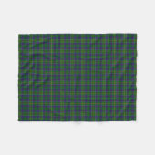 Schottischer Clan-Jäger-KlassikerTartan Fleecedecke (Vorderseite (Horizontal))