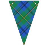 Schottischer Clan Johnstone Johnston Tartan Wimpelkette (Dritte Fahne)