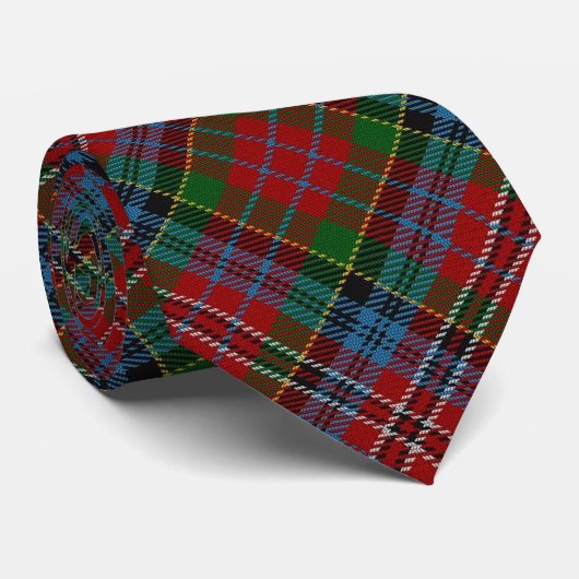 Schottischer Clan Kidd KlassikerTartan Krawatte (Gerollt)