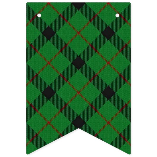 Schottischer Clan Kincaid Tartan Wimpelkette (Zweite Fahne)