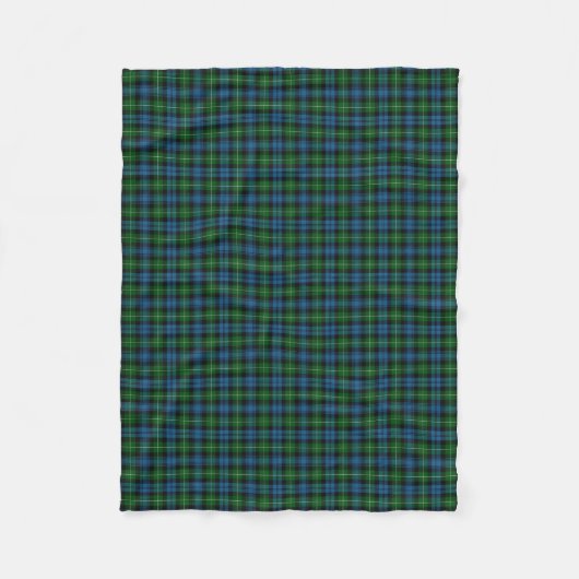Schottischer Clan Lamont KlassikerTartan Fleecedecke (Vorderseite)