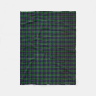 Schottischer Clan Leslie, die klassischen Tartan Fleecedecke