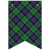 Schottischer Clan-Leslie-JagdTartan Wimpelkette (Erste Fahne)