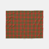 Schottischer Clan Livingstone KlassikerTartan Fleecedecke (Vorderseite (Horizontal))