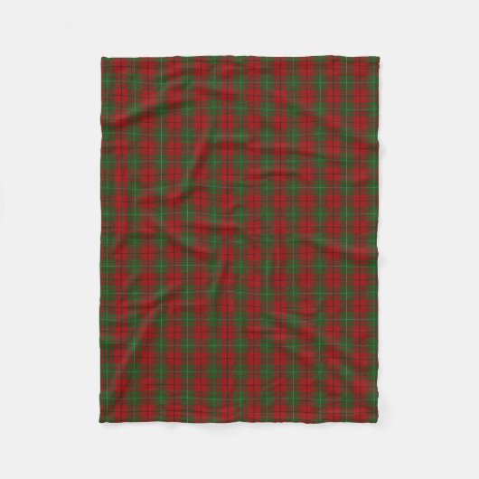 Schottischer Clan MacAulay KlassikerTartan Fleecedecke (Vorderseite)