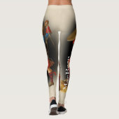 Schottischer Clan MacBean MacBain durch R.R. McIan Leggings (Rückseite)