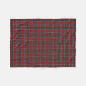 Schottischer Clan MacBean MacBain KlassikerTartan Fleecedecke (Vorderseite (Horizontal))
