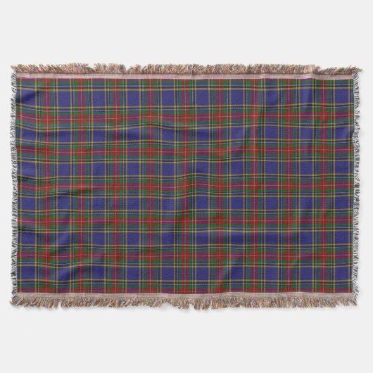 Schottischer Clan-MacbethTartan kariert Decke (Vorderseite)