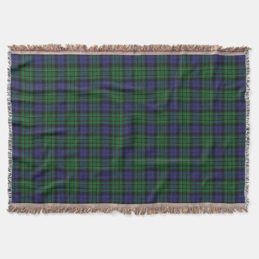 Schottischer Clan MacCallum Tartan Decke (Vorderseite)