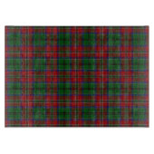 Schottischer Clan MacCulloch Tartan Schneidebrett (Vorderseite)