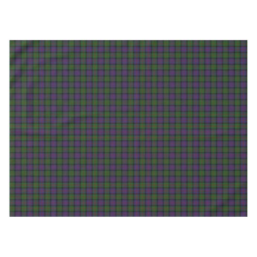 Schottischer Clan MacDonald Donald Tartan Tischdecke (Vorderseite (Horizontal))