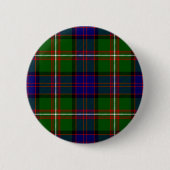 Schottischer Clan MacDonald von Clanranald Tartan Button (Vorderseite)