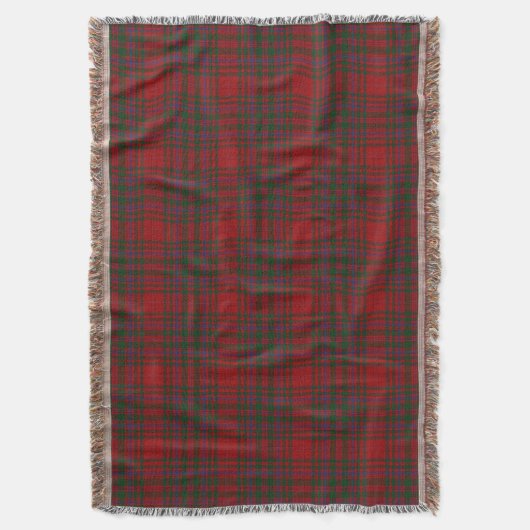 Schottischer Clan MacDougall Tartan Decke (Vorderseite Vertikal)