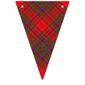 Schottischer Clan MacDougall Tartan Wimpelkette (Dritte Fahne)