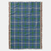 Schottischer Clan MacDowall McDowell Tartan Decke (Vorderseite Vertikal)