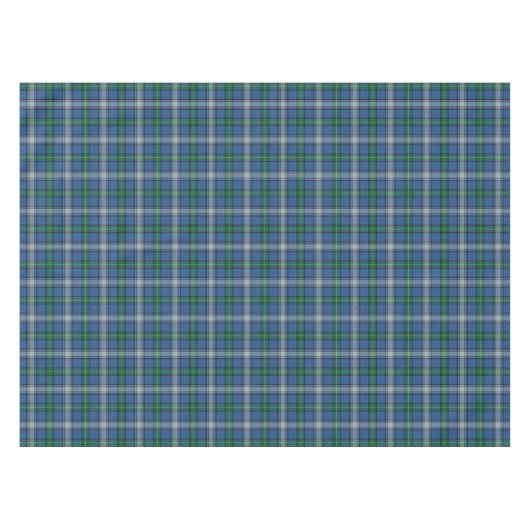 Schottischer Clan MacDowall McDowell Tartan Tischdecke (Vorderseite (Horizontal))