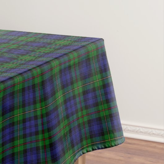 Schottischer Clan MacEwen Ewen Tartan Tischdecke (Beispiel)