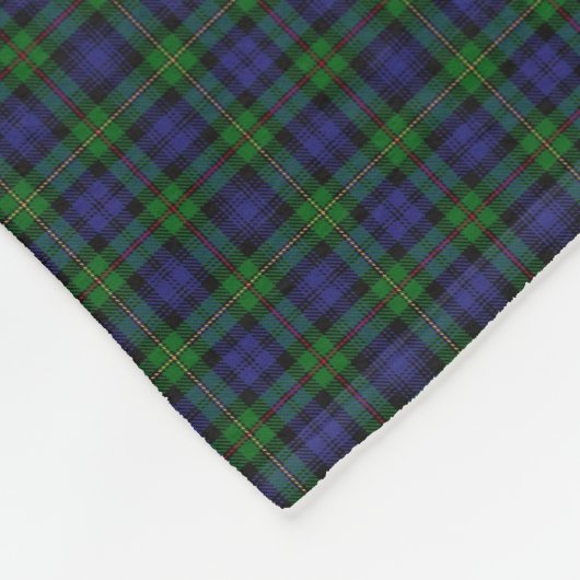 Schottischer Clan MacEwen KlassikerTartan Fleecedecke (Ecke)