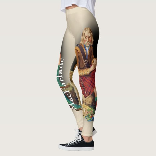 Schottischer Clan MacFarlane durch R.R. McIan Leggings (Links)