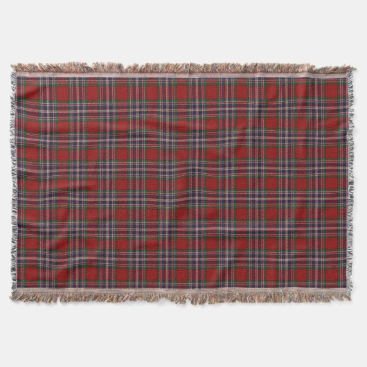 Schottischer Clan MacFarlane Tartan Decke (Vorderseite)