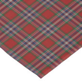 Schottischer Clan MacFarlane Tartan Tischdecke (Schrägansicht)
