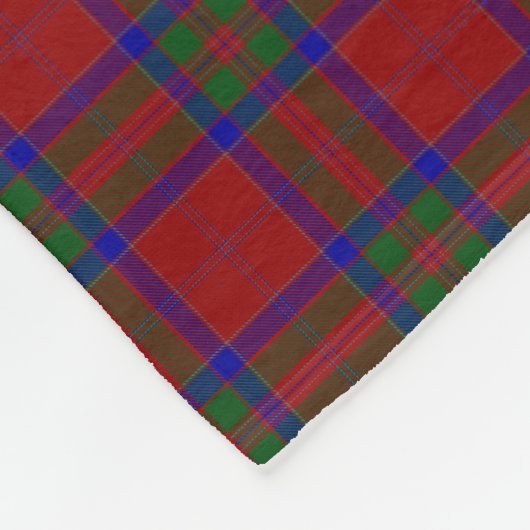 Schottischer Clan MacGillivray KlassikerTartan Fleecedecke (Ecke)