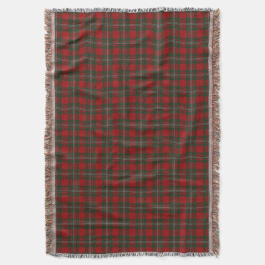 Schottischer Clan MacGregor Gregor Tartan Decke (Vorderseite Vertikal)