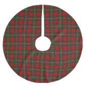 Schottischer Clan MacGregor Gregor Tartan Polyester Weihnachtsbaumdecke (Vorderseite)
