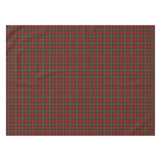 Schottischer Clan MacGregor Tartan Tischdecke (Vorderseite (Horizontal))