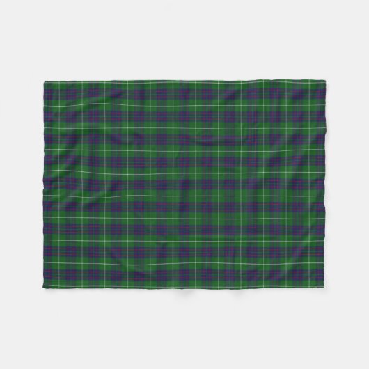 Schottischer Clan MacIntyre KlassikerTartan Fleecedecke (Vorderseite (Horizontal))