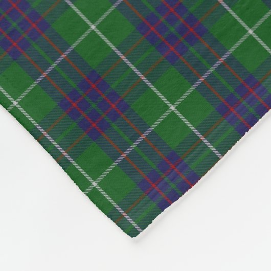 Schottischer Clan MacIntyre KlassikerTartan Fleecedecke (Ecke)