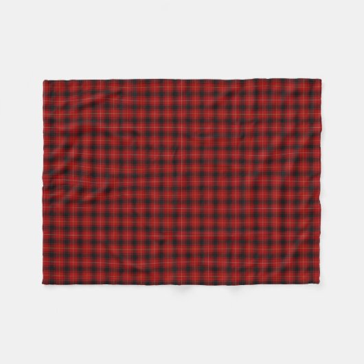 Schottischer Clan MacIver KlassikerTartan Fleecedecke (Vorderseite (Horizontal))