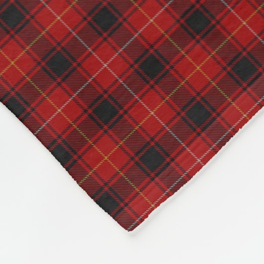 Schottischer Clan MacIver KlassikerTartan Fleecedecke (Ecke)