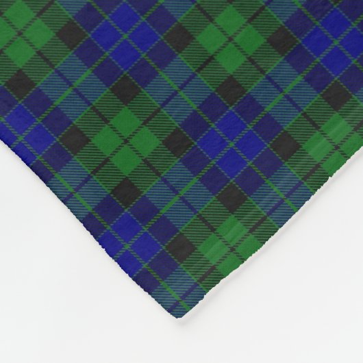 Schottischer Clan MacKay KlassikerTartan Fleecedecke (Ecke)