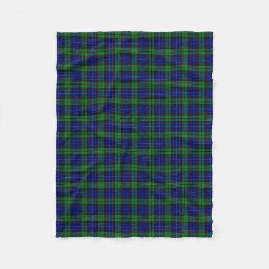 Schottischer Clan MacKay KlassikerTartan Fleecedecke (Vorderseite)