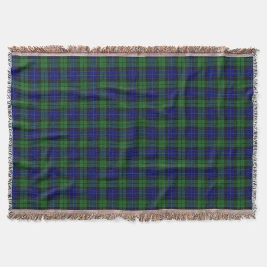 Schottischer Clan MacKay Tartan Decke (Vorderseite)