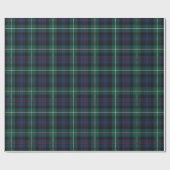 Schottischer Clan MacKenzie-Tartan-Karo Geschenkpapier (Flach)