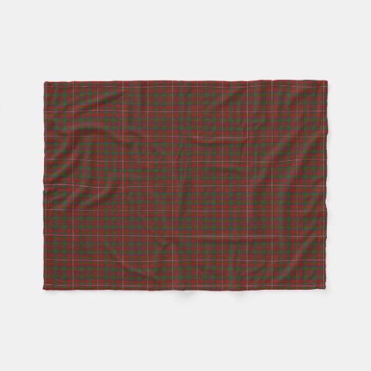 Schottischer Clan MacKinnon KlassikerTartan Fleecedecke (Vorderseite (Horizontal))