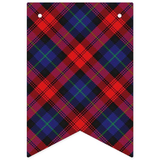 Schottischer Clan MacLachlan Tartan Wimpelkette (Zweite Fahne)