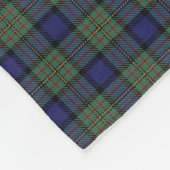 Schottischer Clan MacLaren KlassikerTartan Fleecedecke (Ecke)