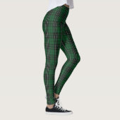 Schottischer Clan MacLean grüner schwarzer Leggings (Rechts)