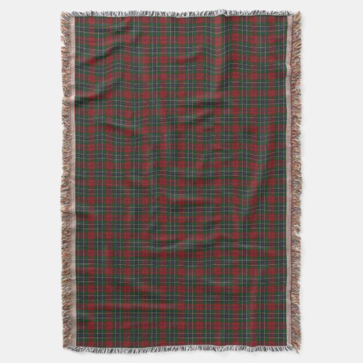 Schottischer Clan MacLean Tartan Decke (Vorderseite Vertikal)