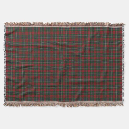 Schottischer Clan MacLean Tartan Decke (Vorderseite)