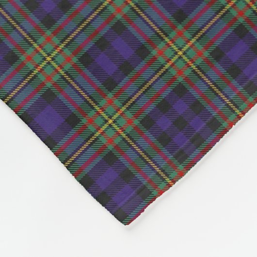 Schottischer Clan MacLellan KlassikerTartan Fleecedecke (Ecke)