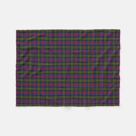 Schottischer Clan MacLennan KlassikerTartan Fleecedecke (Vorderseite (Horizontal))