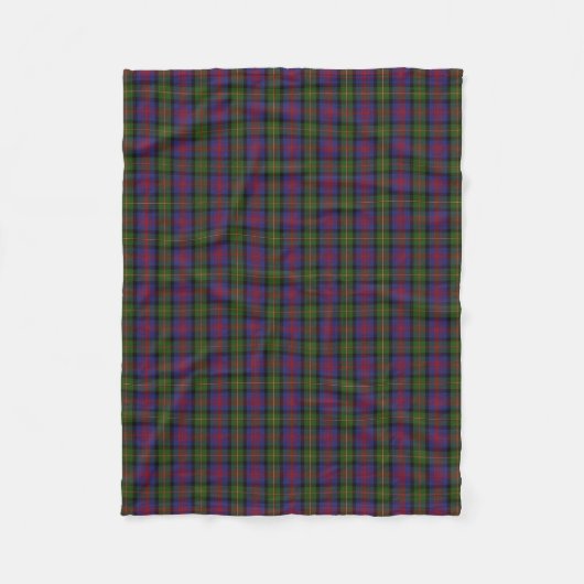 Schottischer Clan MacLennan KlassikerTartan Fleecedecke (Vorderseite)