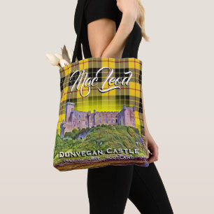 Schottischer Clan MacLeod Dunvegan SchlossTartan Tasche
